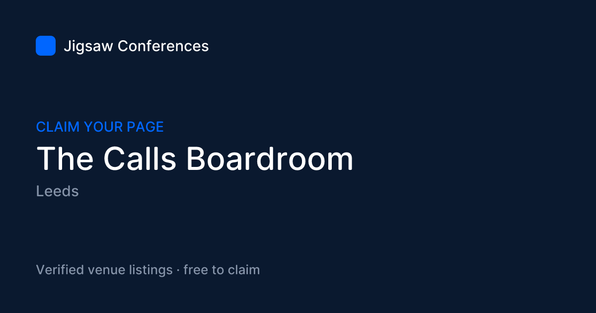 Social preview card for The Calls Boardroom